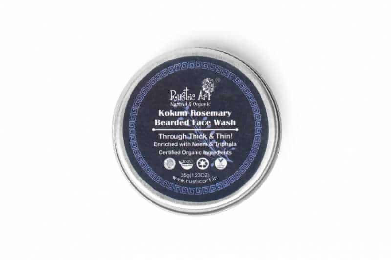 Rustic Art Kokum Rosemary Bearded Face Wash | Swadesiicart