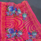 Shades Of Rani Pink Floral Design Semi Chanderi Saree By Gayathri Reddy Designer Studio | Swadesiicart