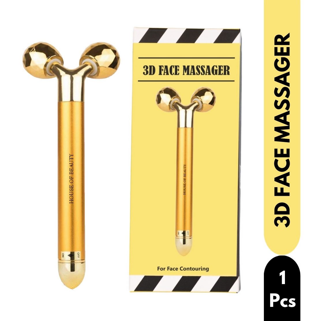 House of Beauty 3D Face Massager - Swadesiicart