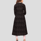 NOZ2TOZ Women's Black Color Cotton Flared Kurta (1Pc) - Swadesiicart