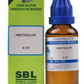 SBL Homeopathy Mentholum Dilution | Swadesiicart