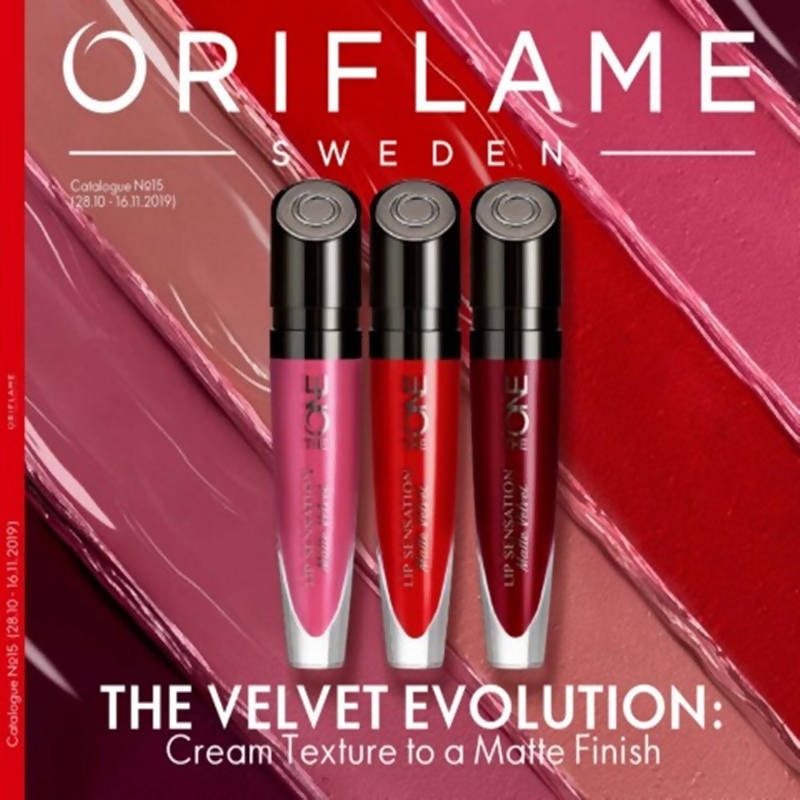 Oriflame The One Lip Sensation Matte Velvet - Soft Cherry - Swadesiicart