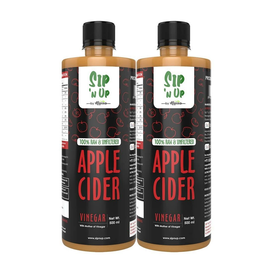Alpino Organic Apple Cider Vinegar | Swadesiicart