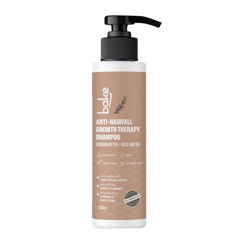Bake Rosemary Anti Hair Fall Shampoo For Hair Fall Control & Hair Growth | Swadesiicart