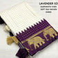 Lavender Silk Zari Woven Saree with Unstitched Blouse - Hiral Fashion | Swadesiicart