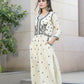 BulBul Meenaxi Beige Rayon Kurta Set - Swadesiicart