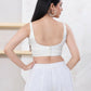 Joban Fashion Silver Shift Sleeveless Back Open Blouse - Swadesiicart
