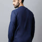 Even Apparels Navy blue Color Viscose Pure Cotton Men's Kurta With Side Placket (SLD1190) | Swadesiicart