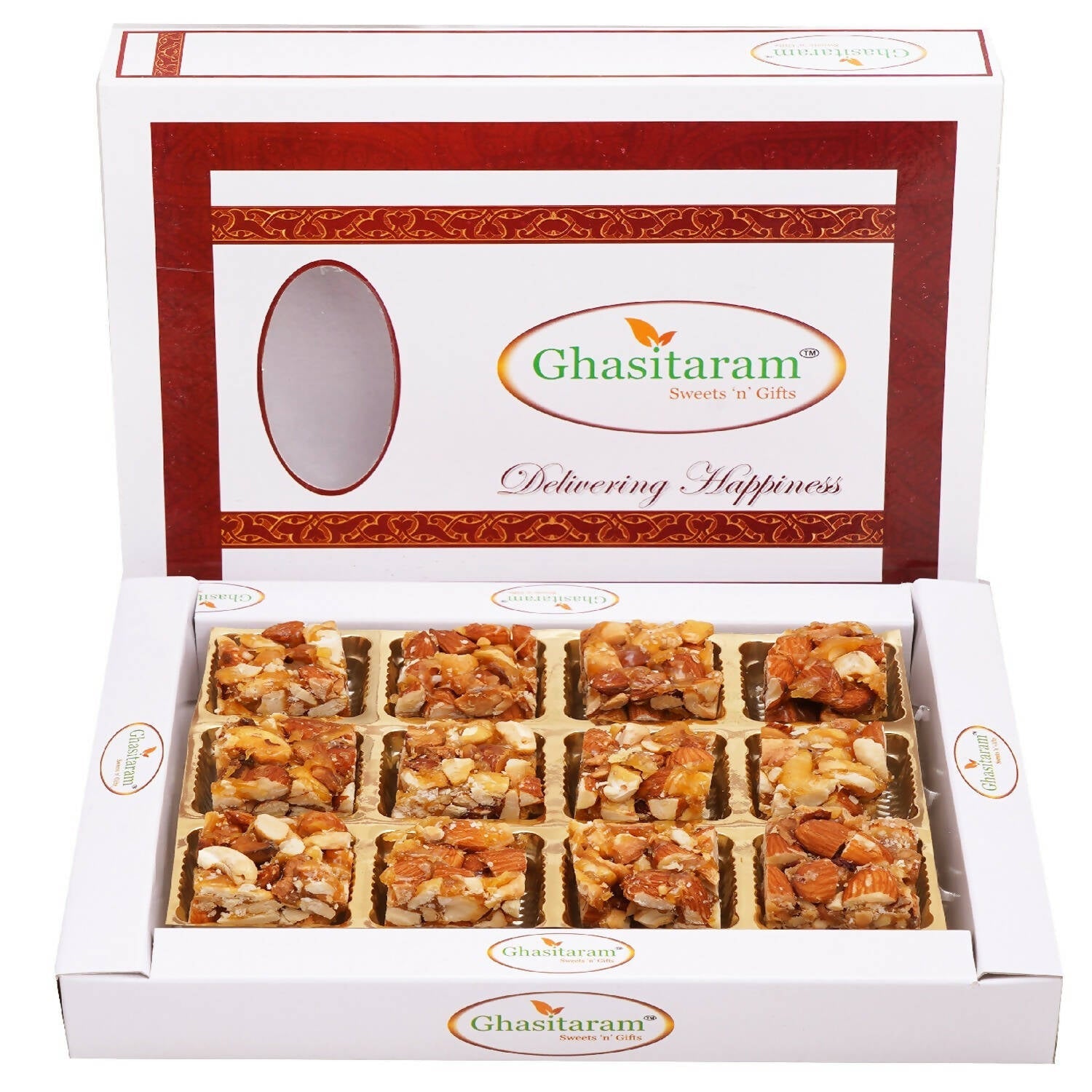 Ghasitaram Gud (Jaggery) Dryfruit Bites | Swadesiicart