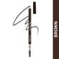 FLiCKA Rule with Brows Brow Pencil - Brown - Swadesiicart