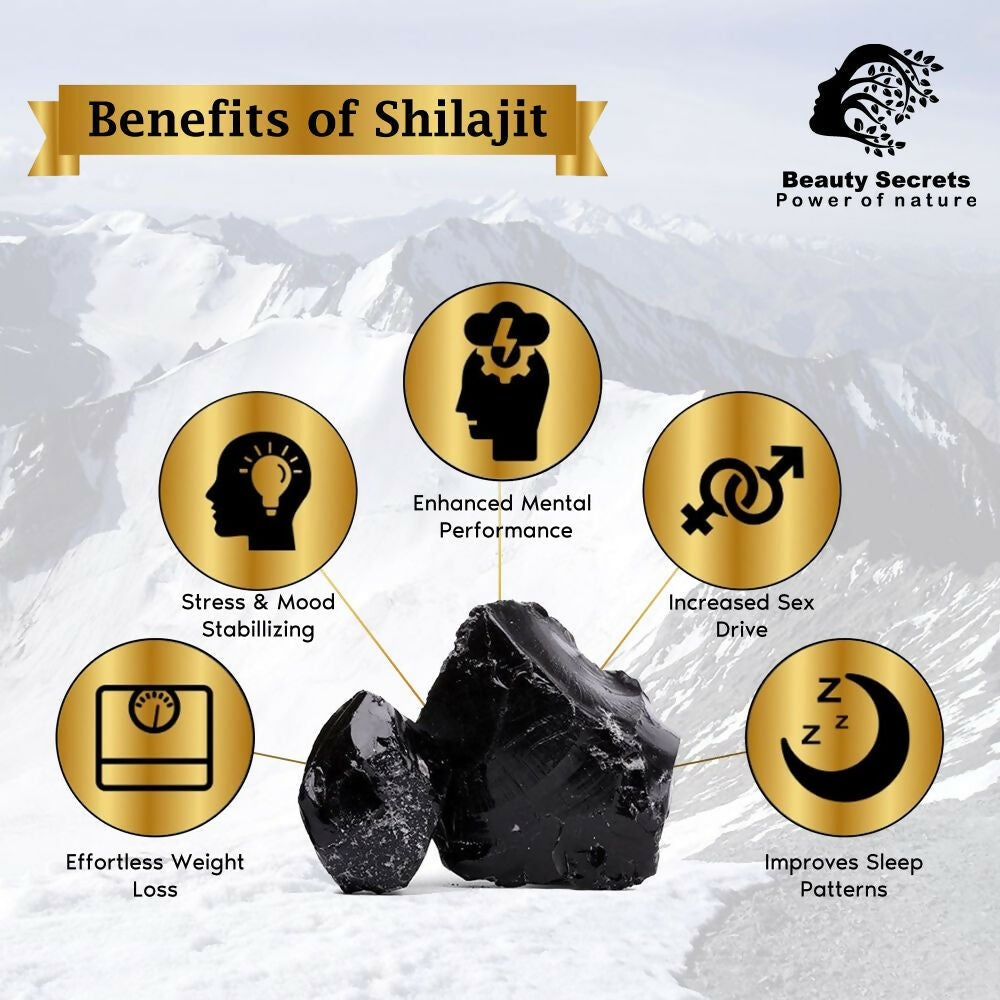 Beauty Secrets Pure Himalayan Sj Resin - Swadesiicart