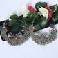 Mominos Fashion Johar Kamal Beautiful Peacock Design Chandbali Earrings - Swadesiicart
