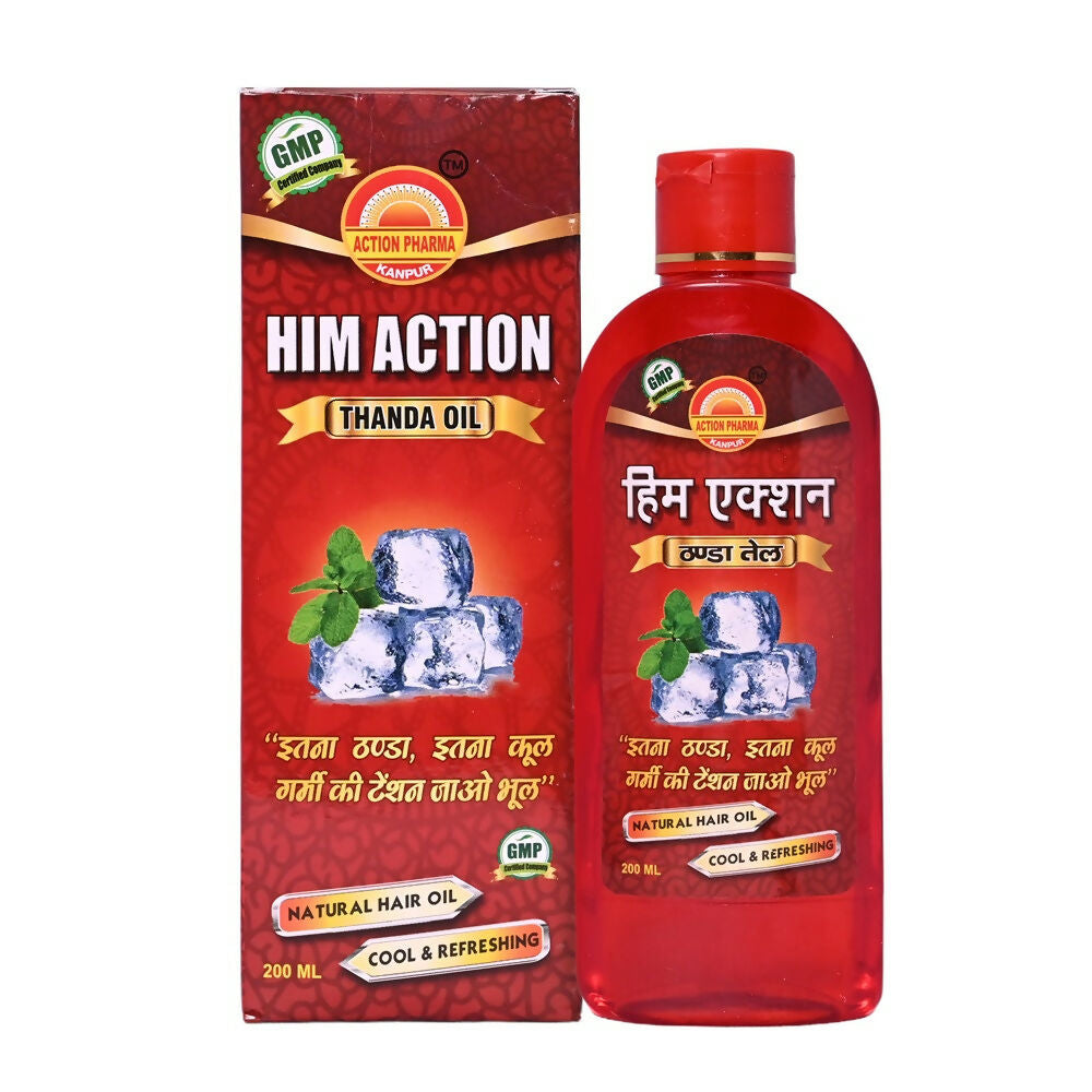 Action Pharma Him Action Thanda Oil | Swadesiicart