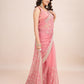 kasee Floral Embroidered Art Silk Ready to Wear Saree | Swadesiicart
