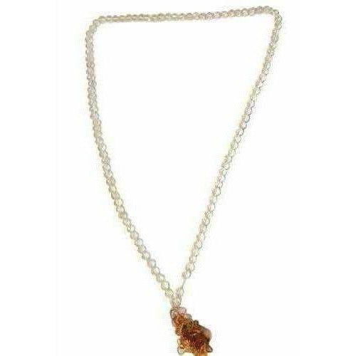 Crystal(Alum & Quartz) 108 Beads Chain (Small Size) / Spatika 108 Pusalu Mala (Small Size) | Swadesiicart