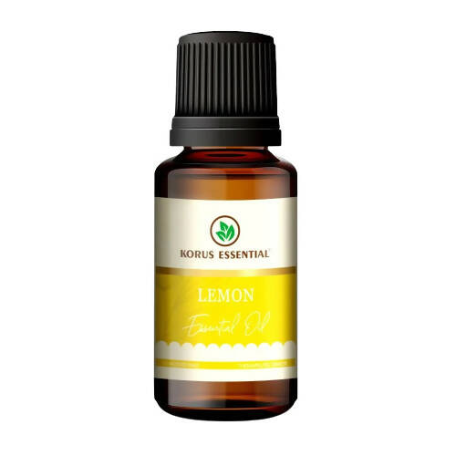 Korus Essential Lemon Essential Oil - Therapeutic Grade - Just Jaivik