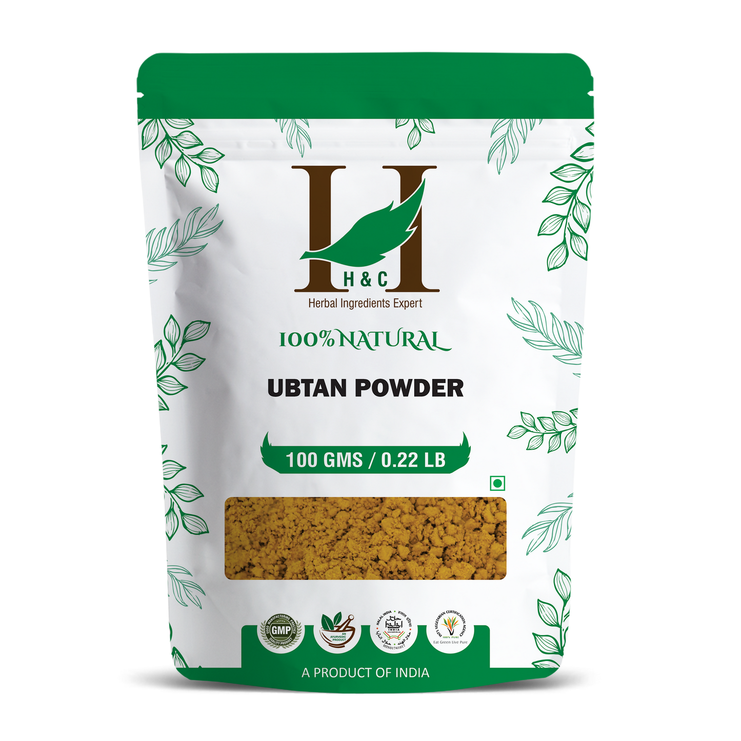 H&C Herbal Ubtan Powder - Just Jaivik