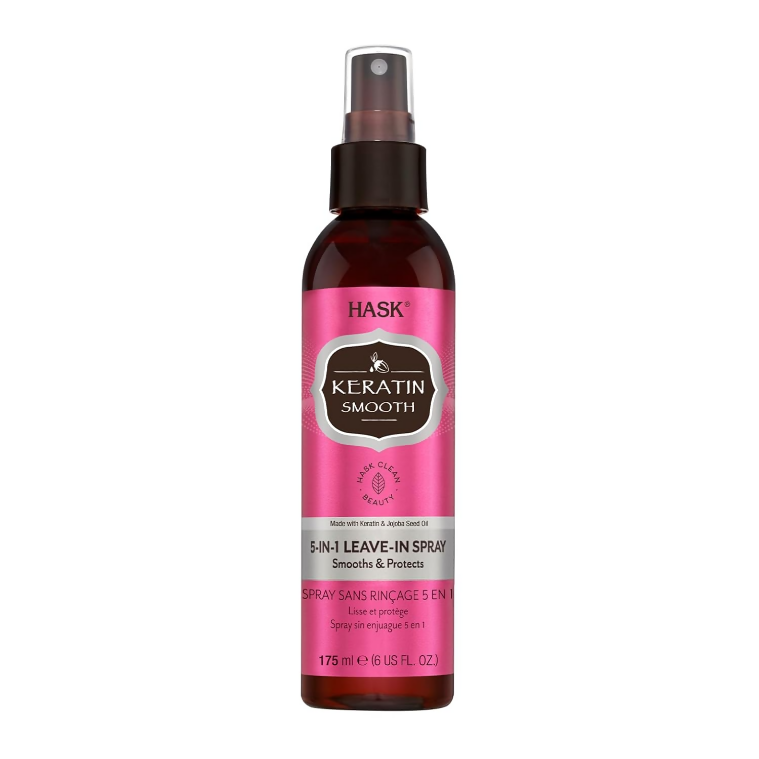 HASK Keratin Smooth 5-In-1 Leave In Spray | Swadesiicart