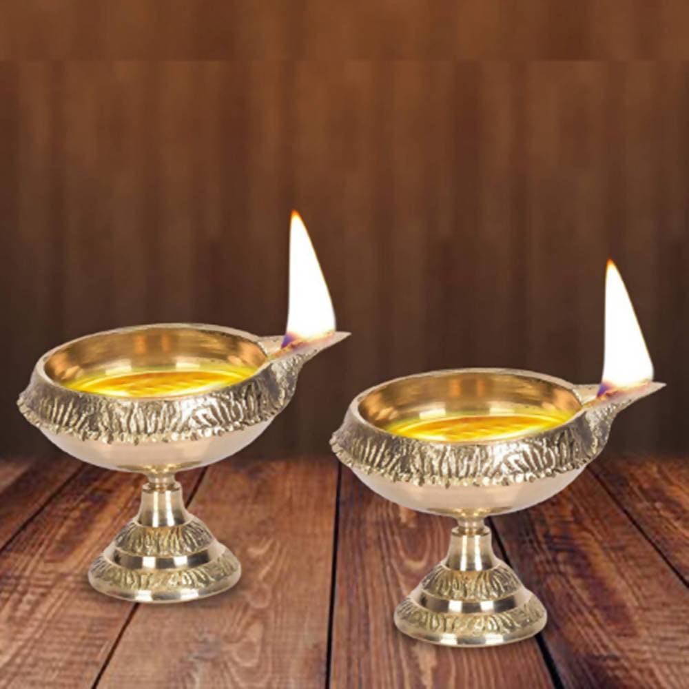 Puja N Pujari Kubera Akhand Deepam Diya Pair Of 2 | Swadesiicart
