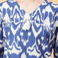 Joban Fashion Blue Cotton Printed & Hand Work Co-ord Set - Swadesiicart