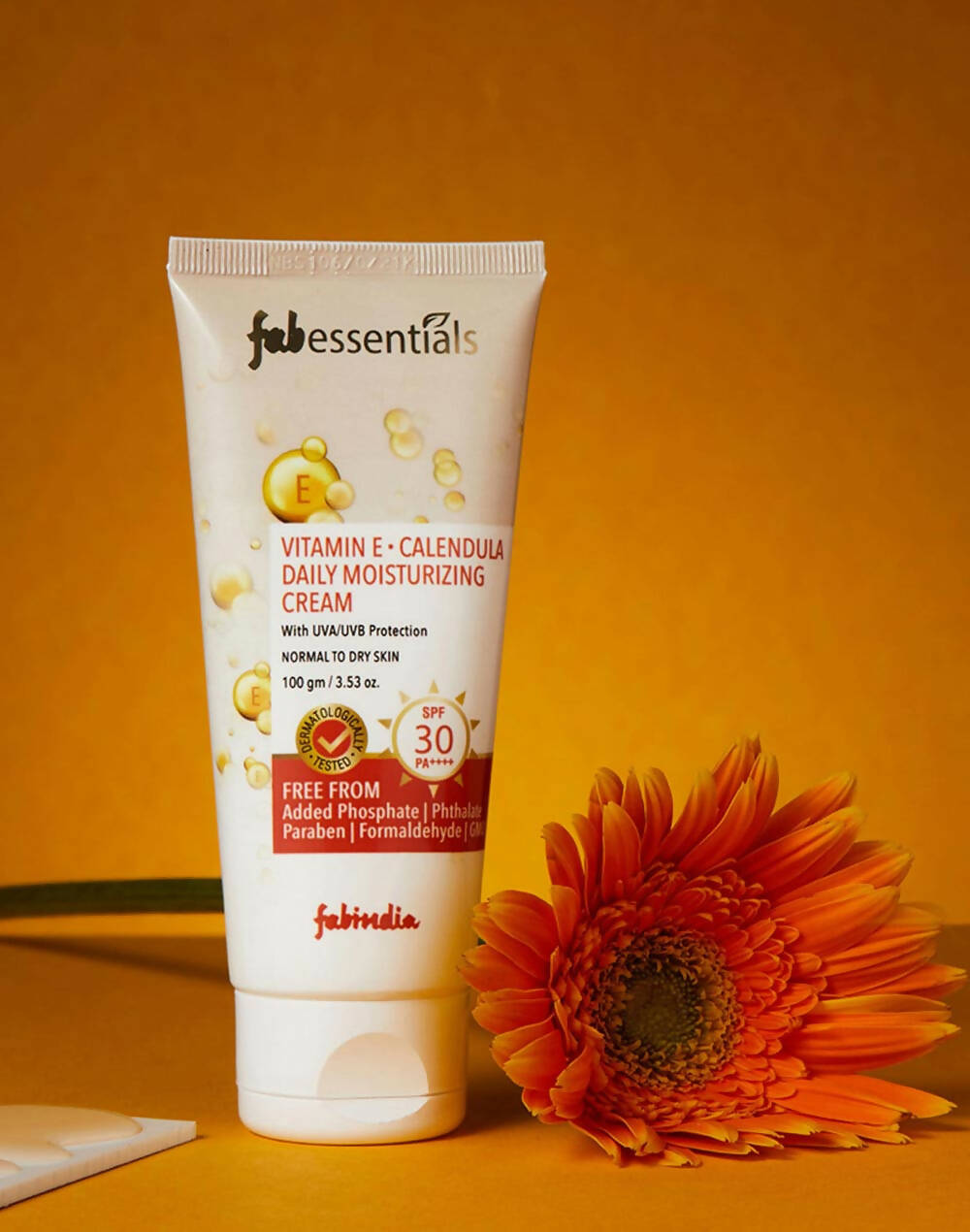 Fabessentials Vitamin E Calendula Daily Moisturizing Cream SPF 30 PA++++ - Swadesiicart
