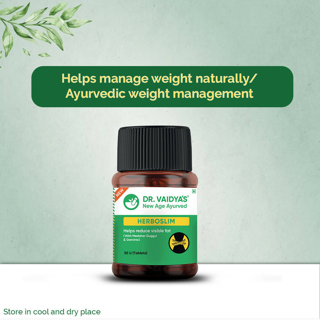 Dr. Vaidya's Herboslim Tablets | Swadesiicart