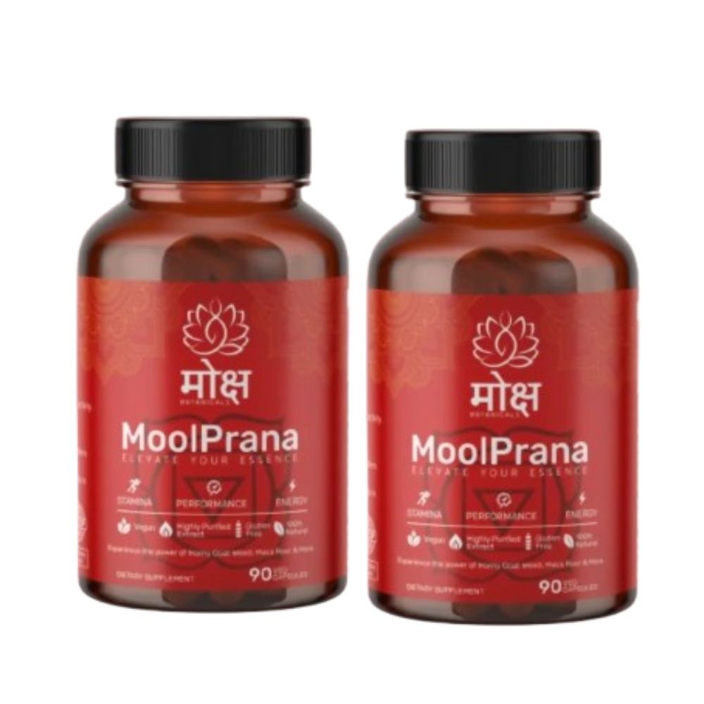 Moksha Botanicals Moolprana Capsules | Swadesiicart