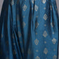 Ahalyaa Women's Traditional wear Kurta Set - Blue | Swadesiicart