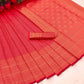 DEIANA'S Beautiful Designer Golden zari Soft Lichi Silk Saree - Red - Swadesiicart