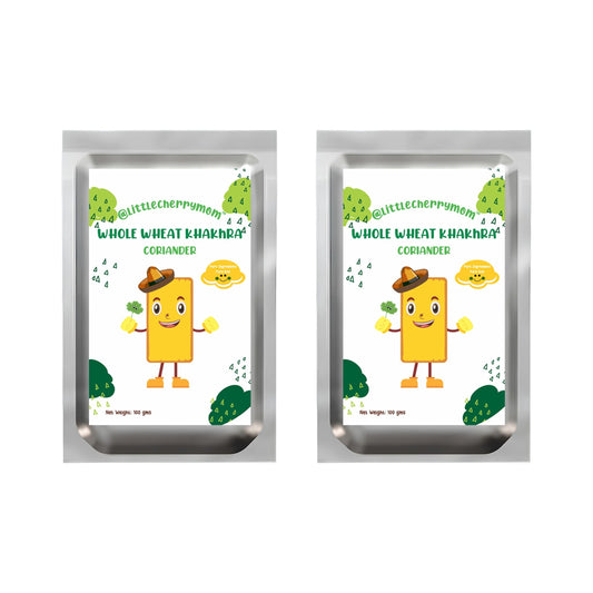 Littlecherrymom Whole Wheat Khakhra ?Coriander