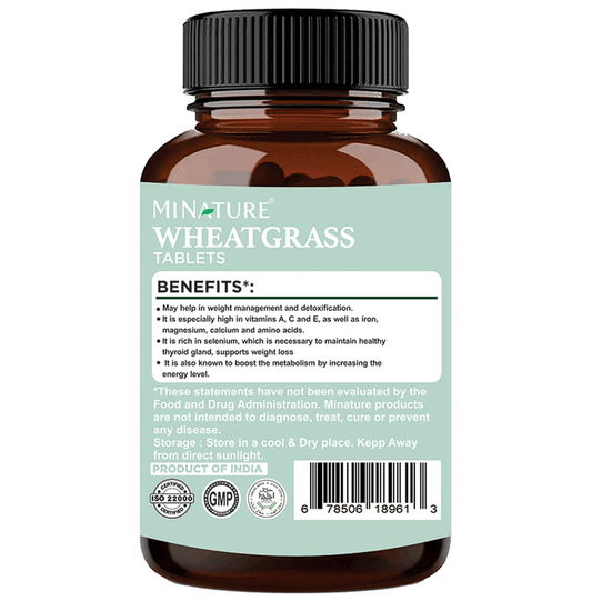 Minature Wheatgrass Tablets | Swadesiicart