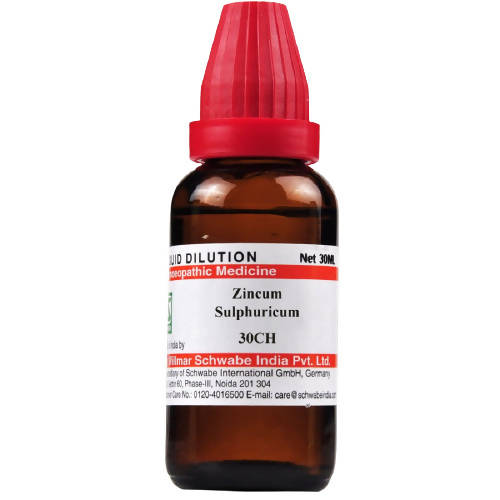 Dr. Willmar Schwabe India Zincum Sulphuricum Dilution | Swadesiicart