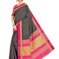 Mimosa Women's Banarasi Silk Black Saree | Swadesiicart