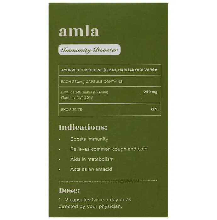 Baidyanath Jhansi Ayurvedant Amla Capsules - Swadesiicart