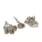 Mominos Fashion Johar Kamal Beautiful Jhumkas With Maang Tikka Earrings - Swadesiicart