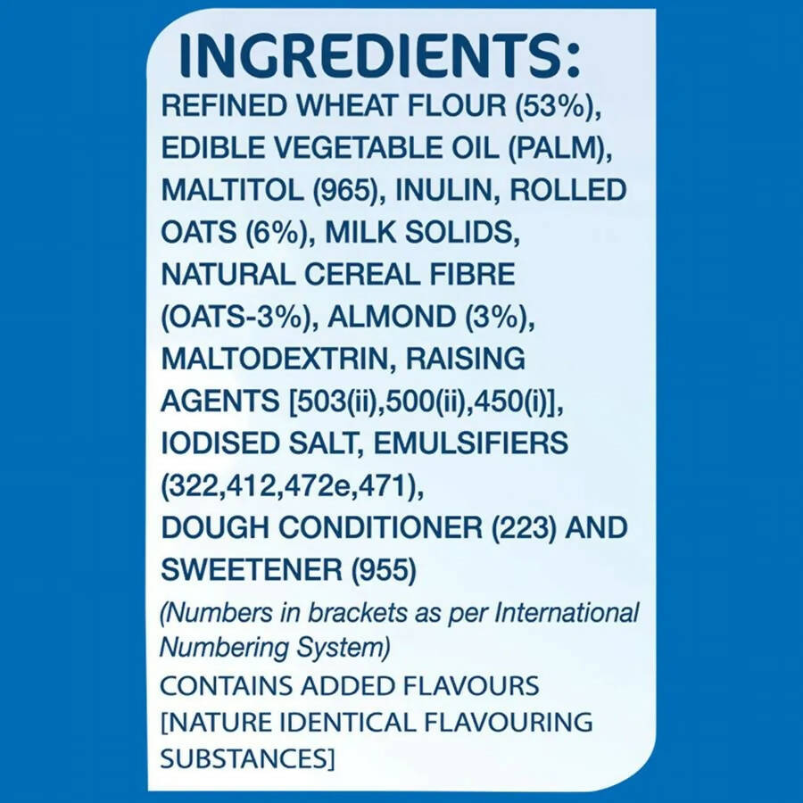 Britannia NutriChoice Essentials Oats Cookies - No Added Sugar - Swadesiicart