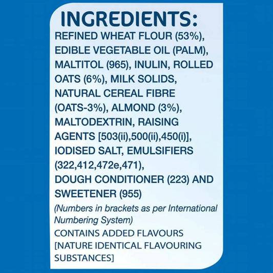Britannia NutriChoice Essentials Oats Cookies - No Added Sugar - Swadesiicart