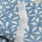FIORRA Women's Sky Blue Pure Cotton A-Line Kurta & Sharara With Dupatta - Swadesiicart