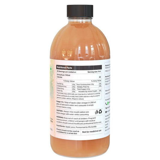 Farm Naturelle Apple Cider Vinegar with Mother - Swadesiicart