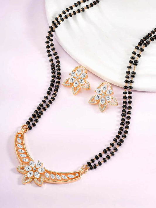 Joban Fashion Mangalsutra With Earrings For Women | Swadesiicart