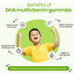 Zingavita DHA Multivitamin Gummies with Honey for Kids (2+ yrs) - Mixed Fruit | Swadesiicart