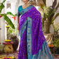 Shree Shyam Fashion Violet Soft Silk Saree