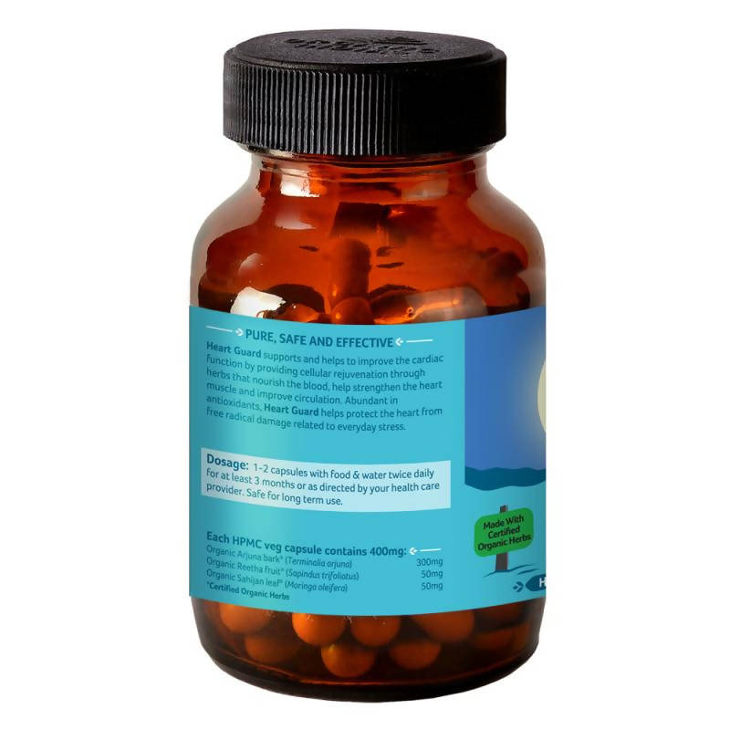 Organic India Heart Guard Capsules | Swadesiicart