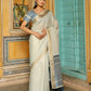 Shree Shyam Fashion Sky Blueline Saree
