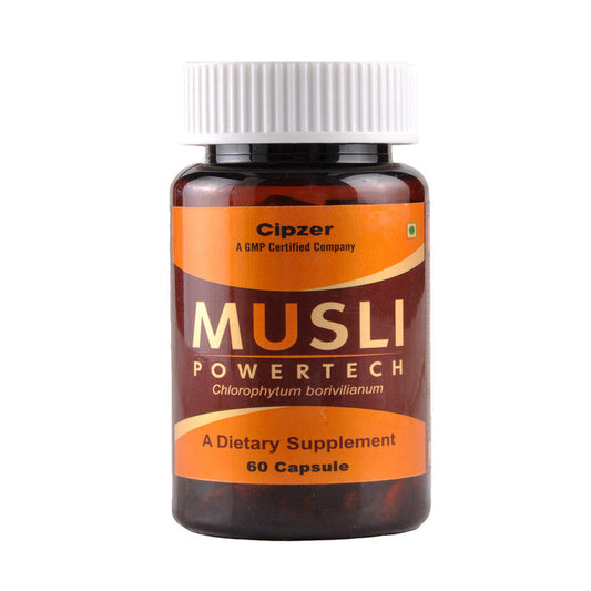 Cipzer Musli Powertech Capsules - Cipzer Herbals