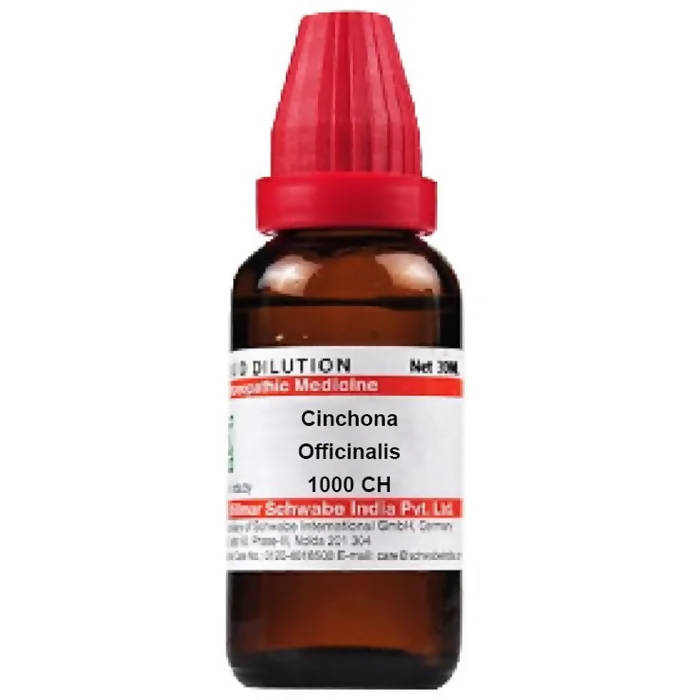 Dr. Willmar Schwabe India Cinchona Officinalis (China) Dilution - Swadesiicart