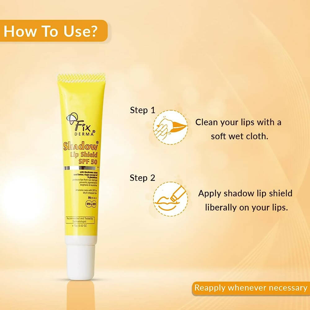 Fixderma Shadow Lip Shield SPF 50 - Swadesiicart
