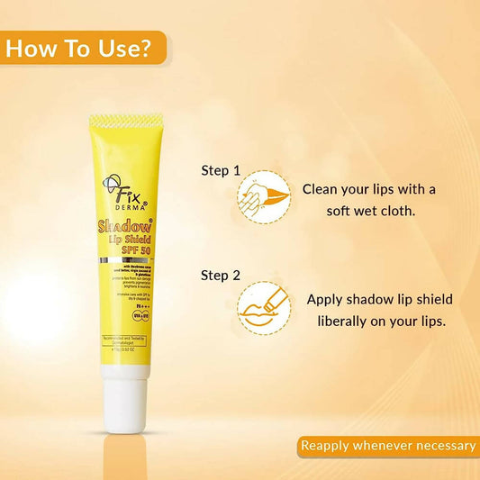 Fixderma Shadow Lip Shield SPF 50 - Swadesiicart