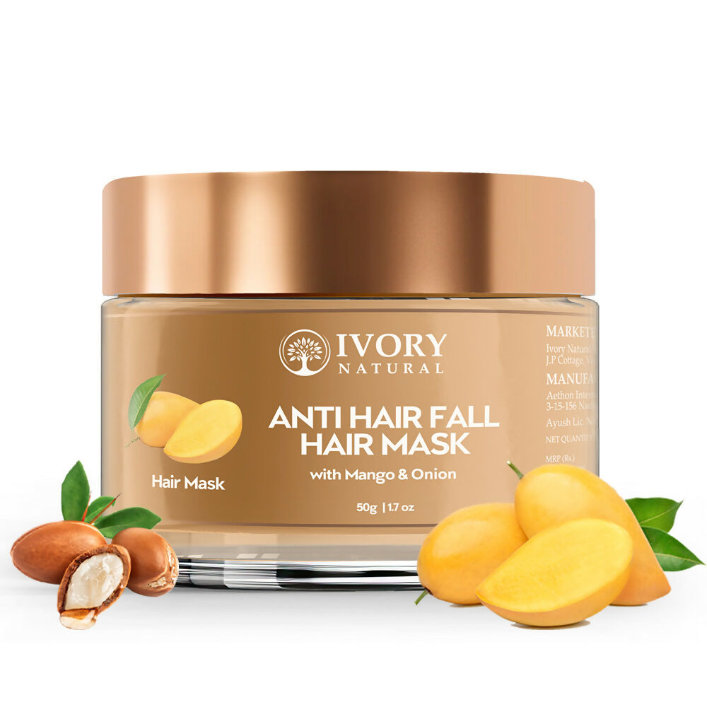 Ivory Natural Hair Fall Hair Mask - Loss Of Hair Control For Both Men & Women | Swadesiicart