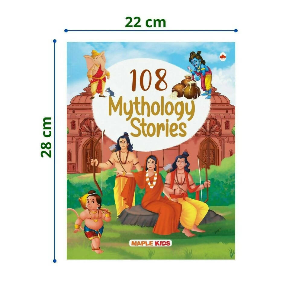 108 Indian Mythology Stories (Illustrated) - Story Book For Kids - Swadesiicart